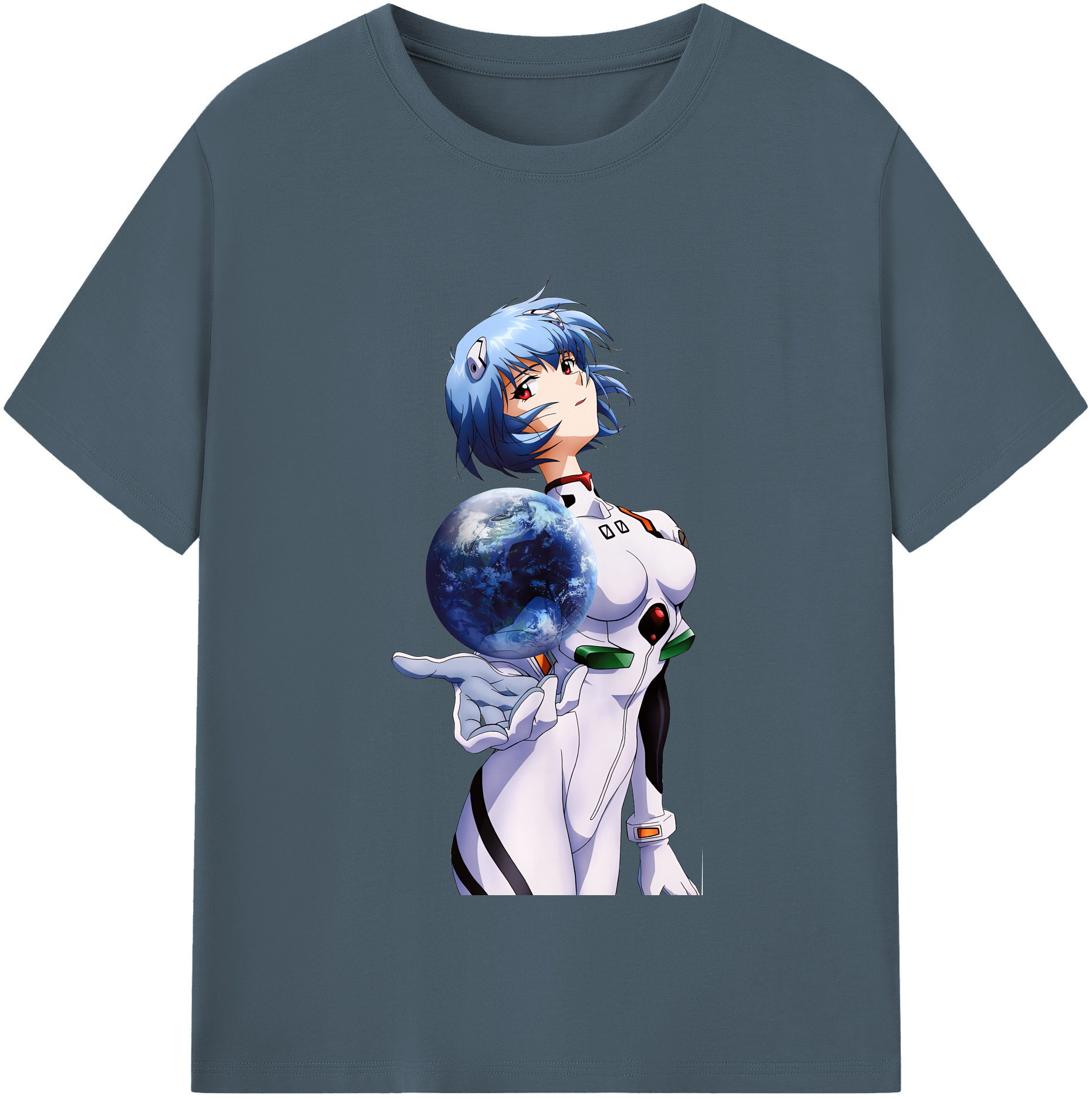 （画像用） EVA 新世紀エヴァンゲリオン 綿100％半袖Tシャツ（フロントプリント）
